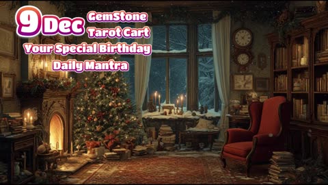 9 December 🌟 Your Special Personal Birthday Meaning December | Astrology • Tarot • Gemstones