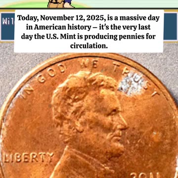 The Penny's Final Goodbye: America's Iconic Coin Retires After 230 Years!