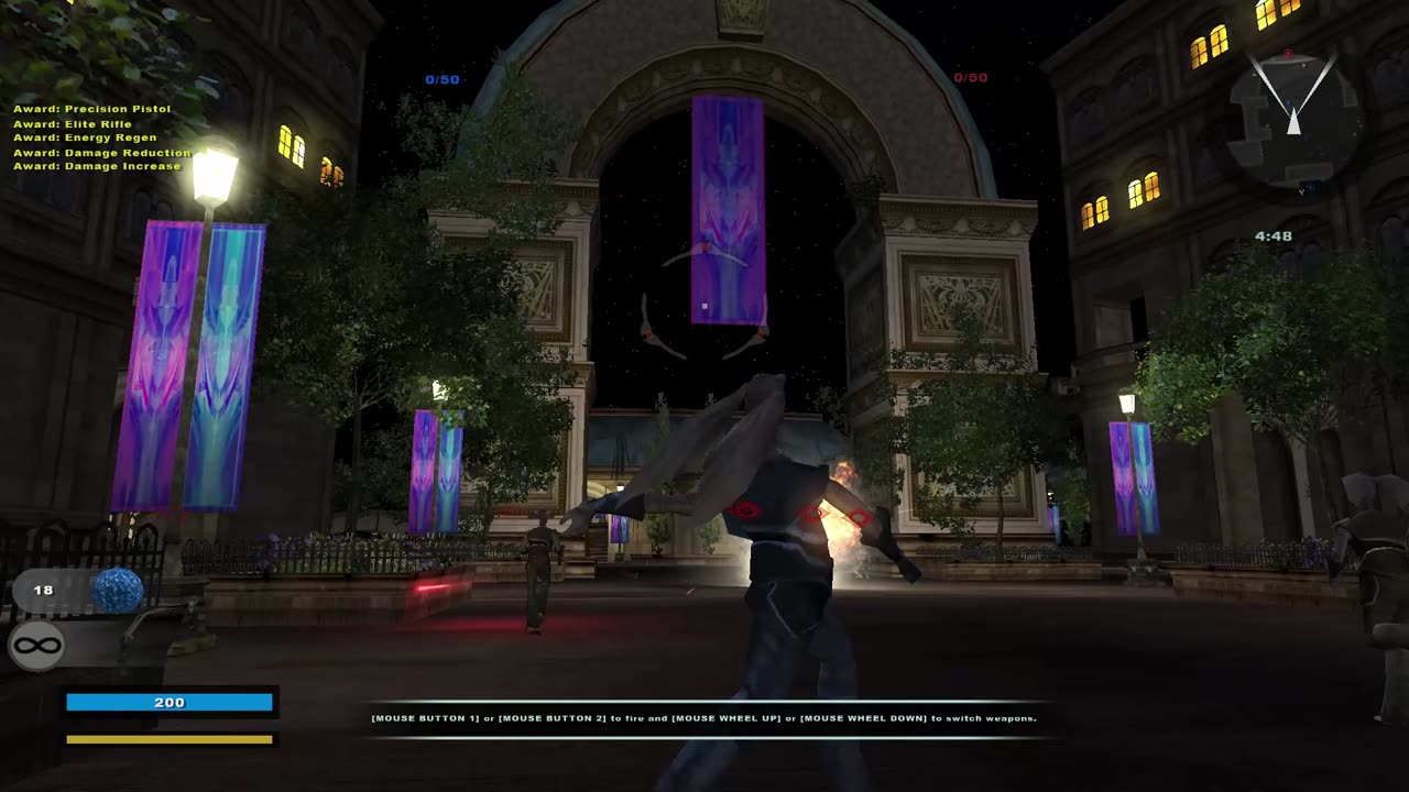 SWBF2 2005: Instant Action Hunt Naboo Gungan Gameplay