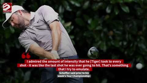 Scottie Scheffler recalls how Tiger Woods changed his approach to golf