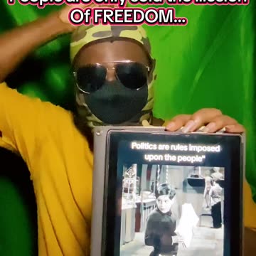 We are sold the illusion of freedom not true freedom