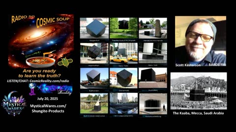 COSMIC SOUP 7/20/25 - The Black Cube with Bards FM