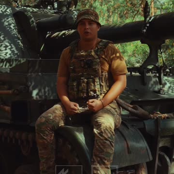 New Footage from a Ukrainian Artillery Group