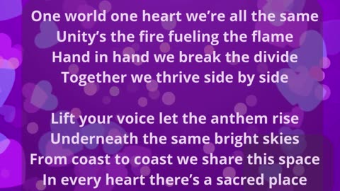 ❤️ One Heart, One World 🌎❤️