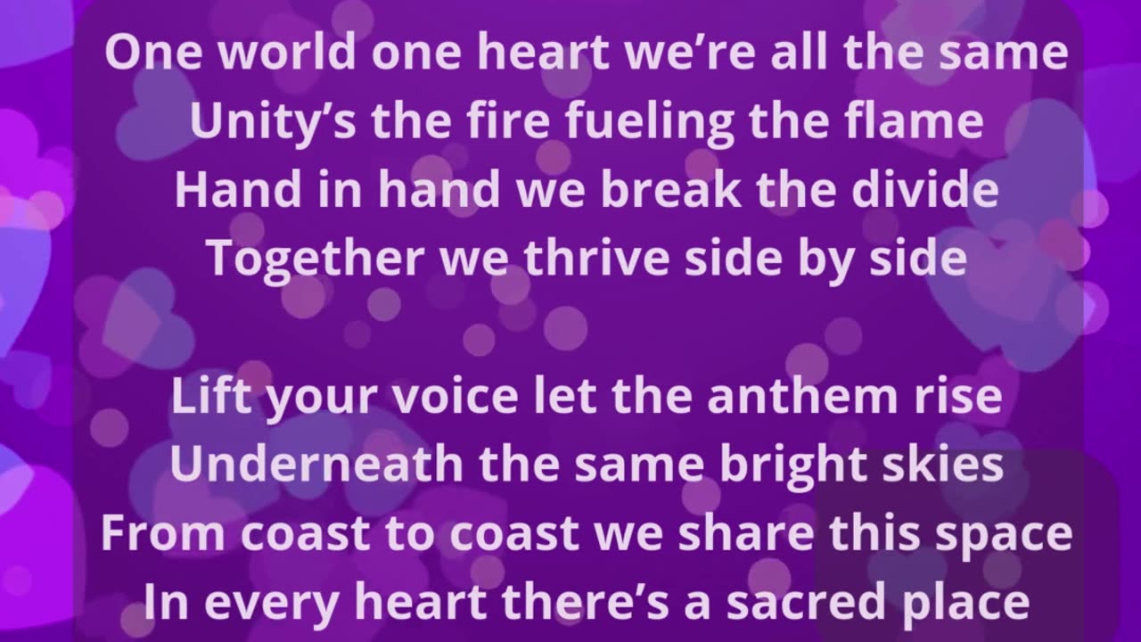 ❤️ One Heart, One World 🌎❤️