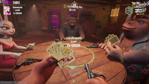 We played Liars bar, and Loved it. Epi. 5