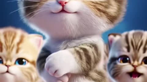 Cutest Dancing Kitten Ever! 🐾 Try Not to Smile 😻 #Shorts