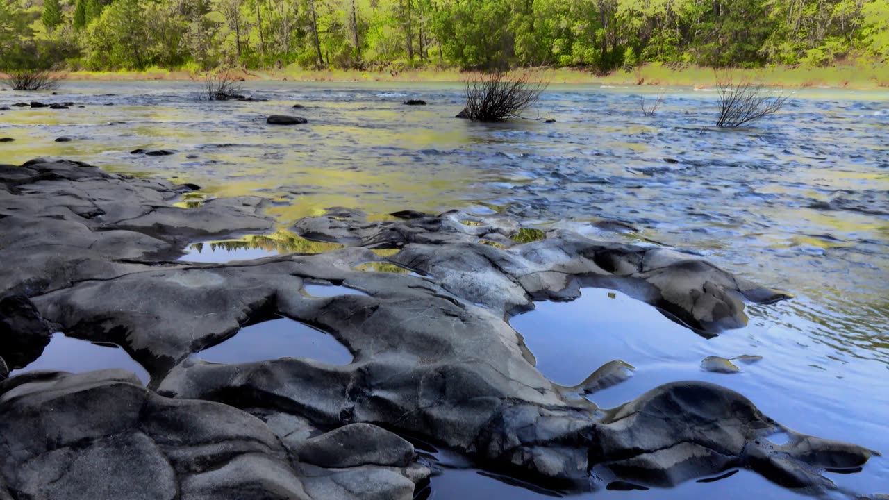 River, rocks, water