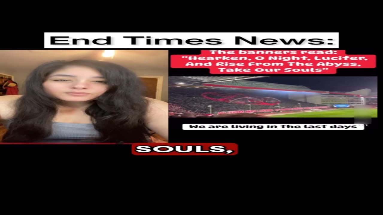 GERMAN SOCCER FANS CHANT INVOCATION TO SATAN