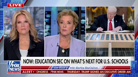 Sec McMahon: POTUS is clear about the funding that is going to continue to go to schools