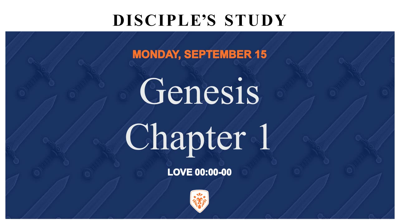 Genesis Chapter 1