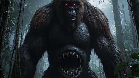 The Mapinguari: Amazon’s Legendary Beast in Cinematic 4K | Ultra-Realistic Jungle Horror