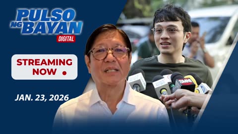 LIVE: Pulso ng Bayan kasama si Admar Vilando at Jade Calabroso | January 23, 2026