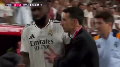 Rüdiger receives heavy fine for shooting and insulting the referee