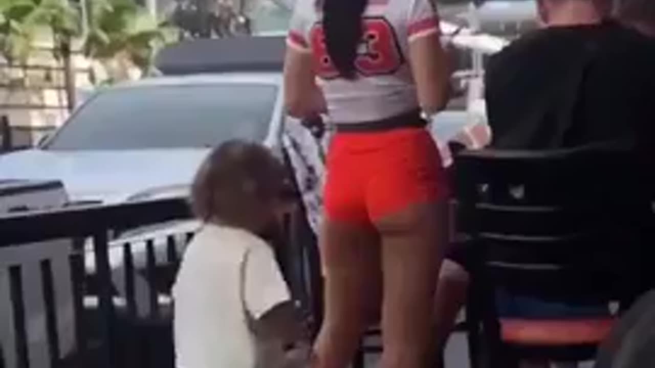 Better watch what you grab a hold of there buddy.