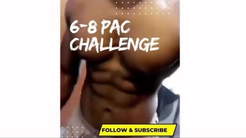 6 8 PAC CHALLENGE Only Goal Is Become Better Than Myself