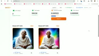 Gandhiji.io NFT Honest Review ETH GOLD TruePOI