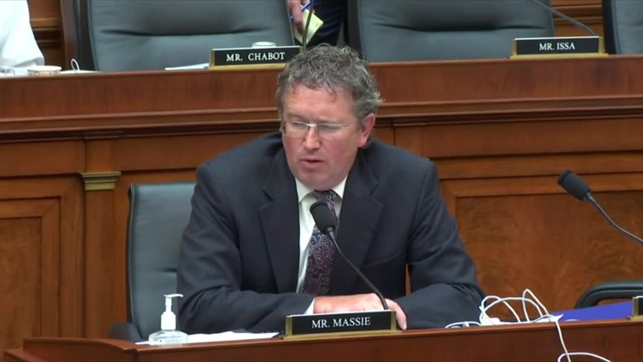 Thomas Massie Questions Why Department of Education and USDA Need "Weapons of War" -