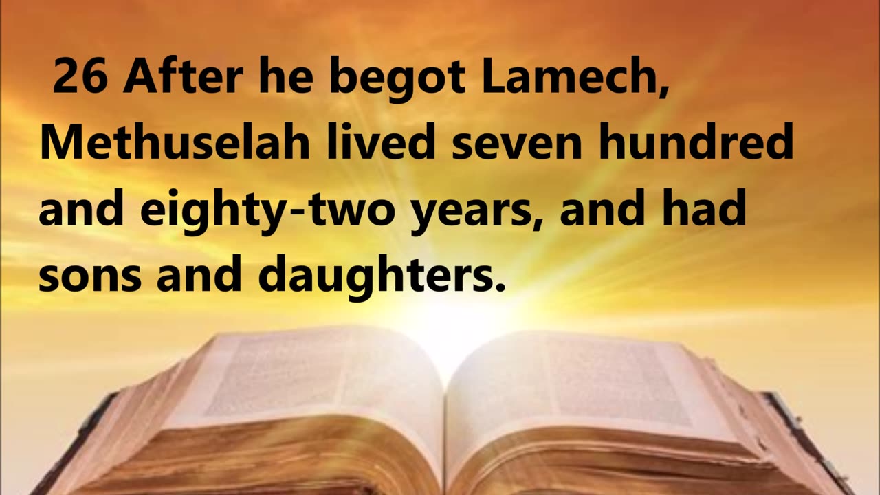 From Jared to Methuselah