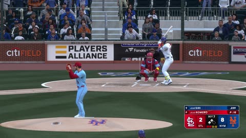MLB The Show 25 St Louis Cardinals Franchise Game 21 Cardinals Vs Mets CPU Vs CPU