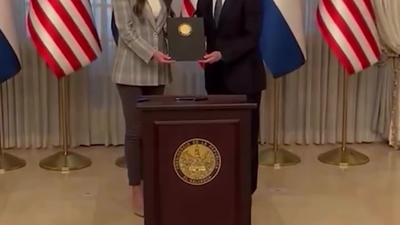 Kristi Noem visits CECOT in El Salvador