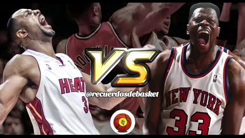 ALONZO MOURNING VS PATRICK EWING 