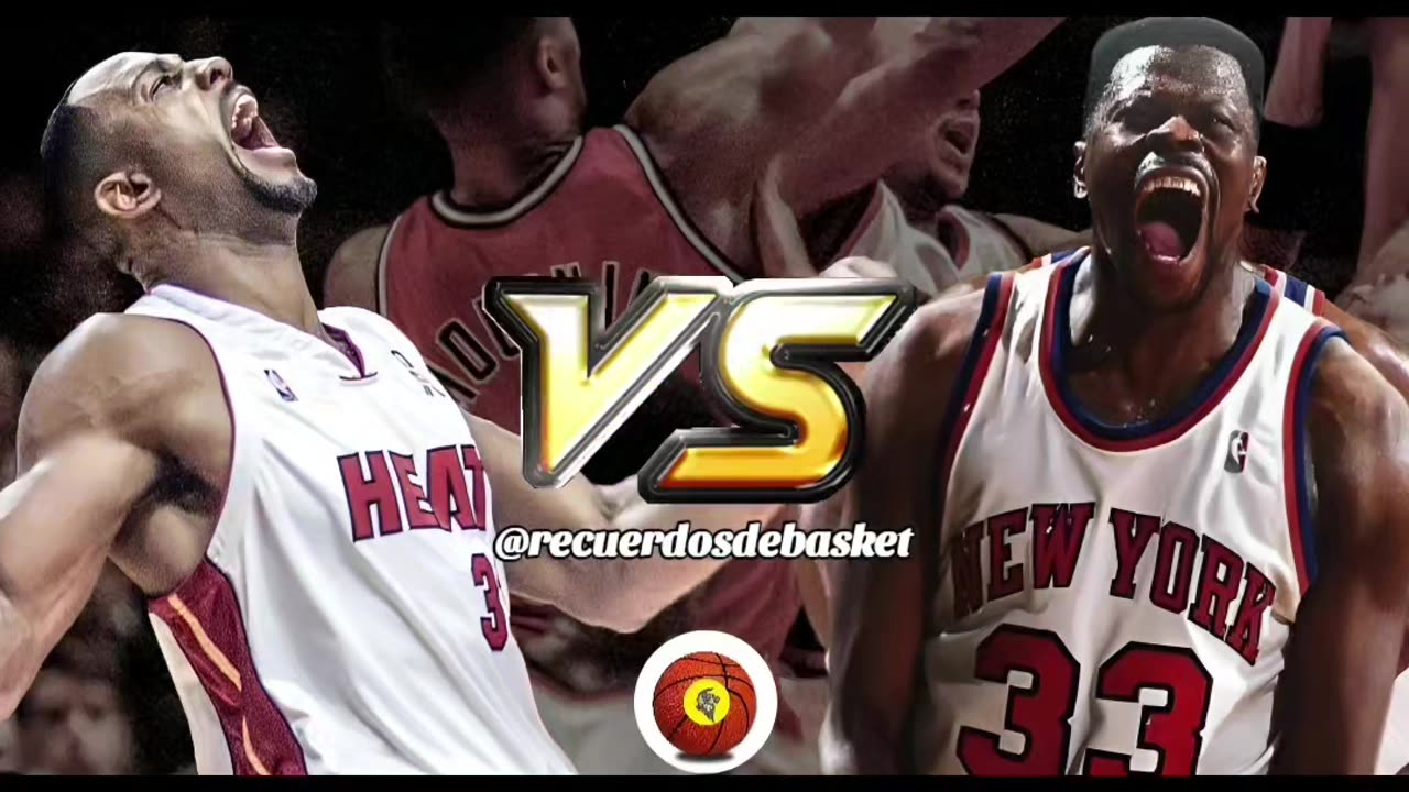 ALONZO MOURNING VS PATRICK EWING