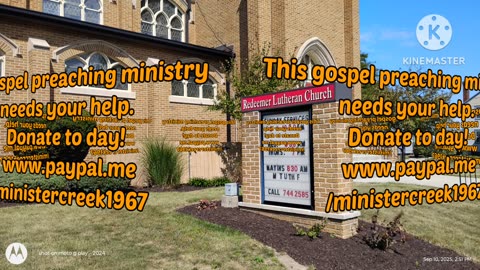 Shewing were I will be preaching