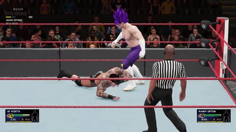 UE Vegeta RKO Randy Orton - Full Match Gameplay