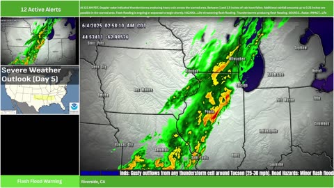 🚨 LIVE: Tornadoes, Damaging Winds & Hail Today!