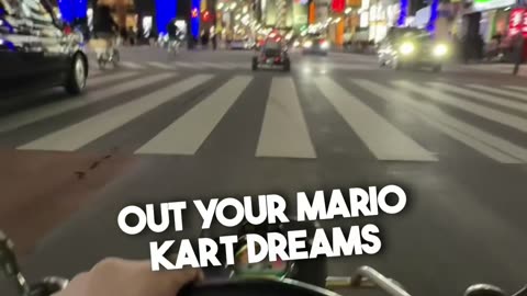 Real Life Mario Kart through Tokio 🤩