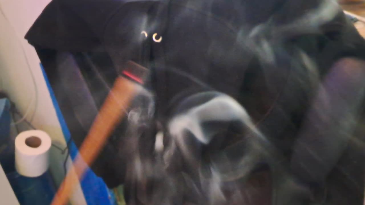 PLAYIN WITH INCENSE...WATCHIN...FEELING...RAM RAM RAM RAM RAM...