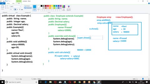 Salesforce Apex Videos-11.Inheritence