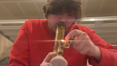 Day 399 pt4 I smoked the whole bowl lol