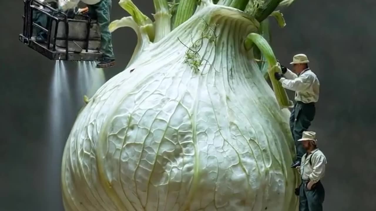 miniature harvesting vegetable