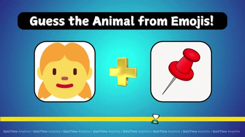 Guess The Animal By Emoji 🐶🦁 | Animal Emoji Quiz 🧠