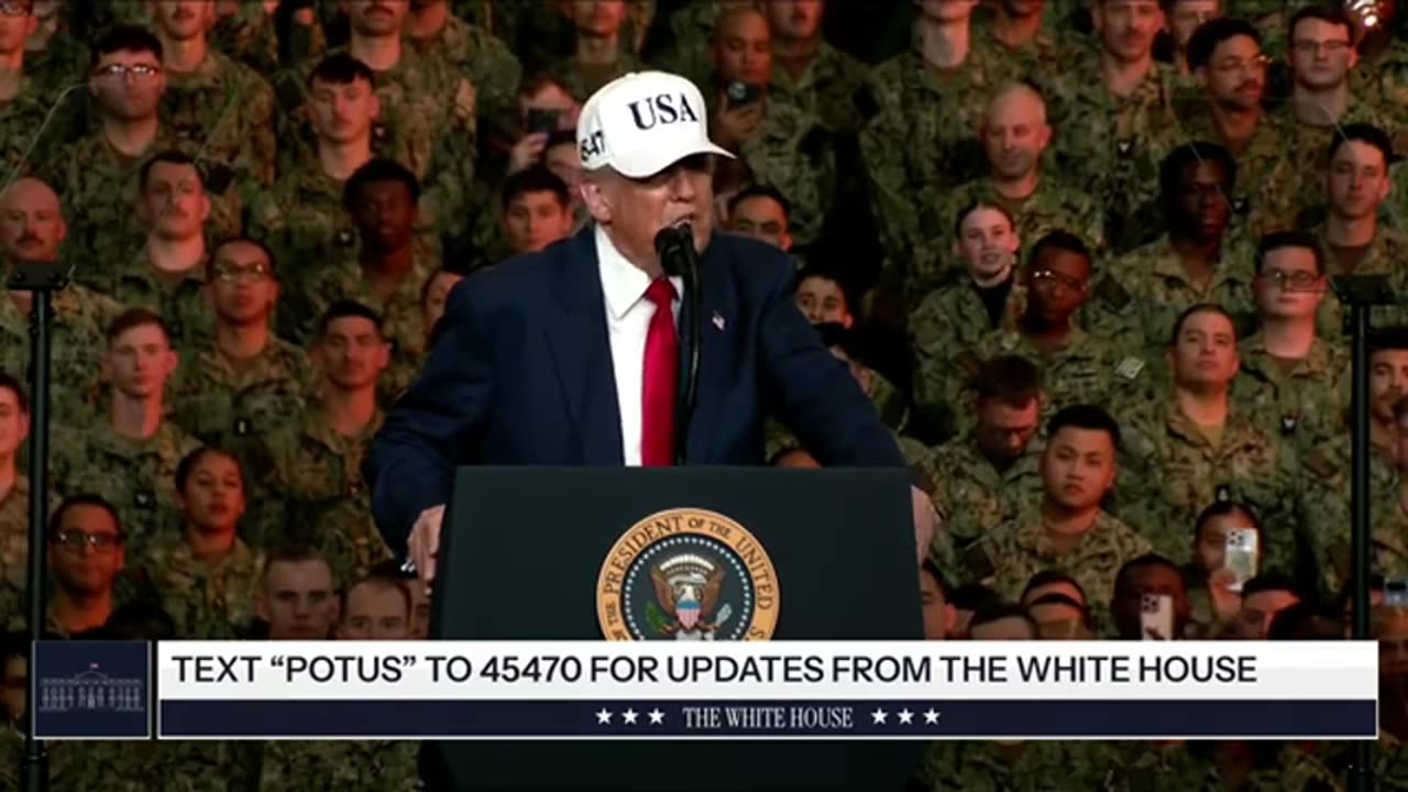 Trump Announces Waiting Lists To Join U.S Armed Forces