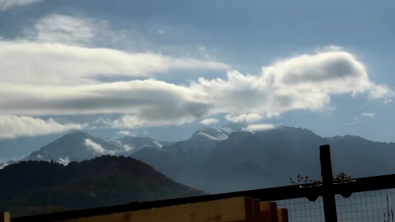 Timelapse 2.11.2020 Bucegi 87min in 87sec