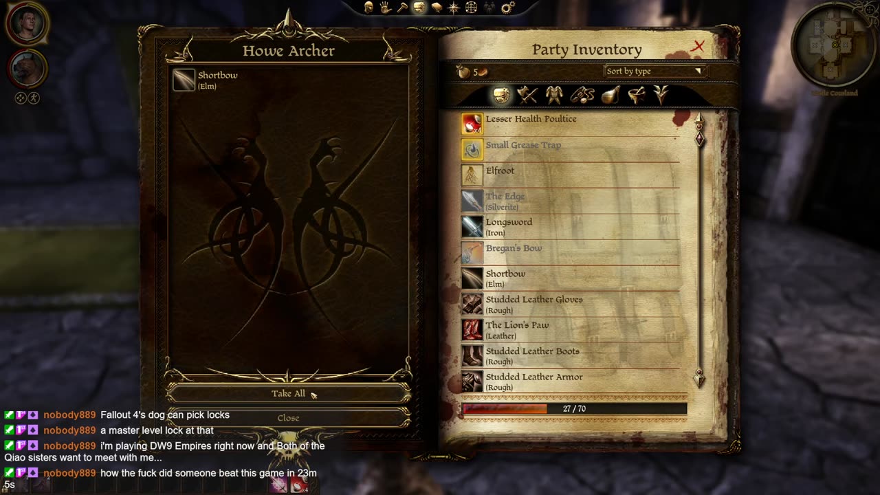 Dragon Age Origins - RIP elf waifu