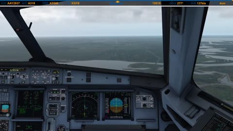 Landing in Orlando (KSFB)