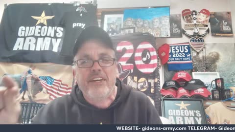 GIDEONS ARMY FRIDAY 5/30- 3 TELECASTS 930AM-630-8PM EST