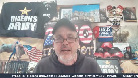 GIDEONS ARMY FRIDAY 5/30- 3 TELECASTS 930AM-630-8PM EST