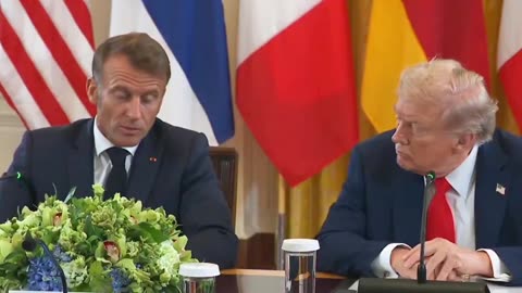 Macron clears up a past incident 🤣
			