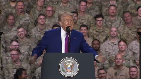 President Trump Delivers Remarks to Troops at Al Udeid Air Base