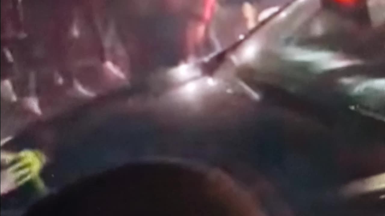 Usual suspects attacking police cars in New York