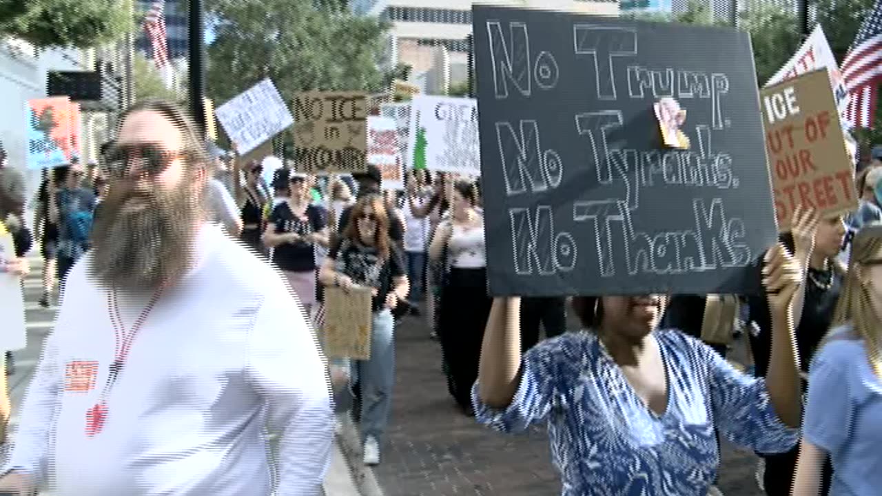 No Kings Protest in Tampa, Florida