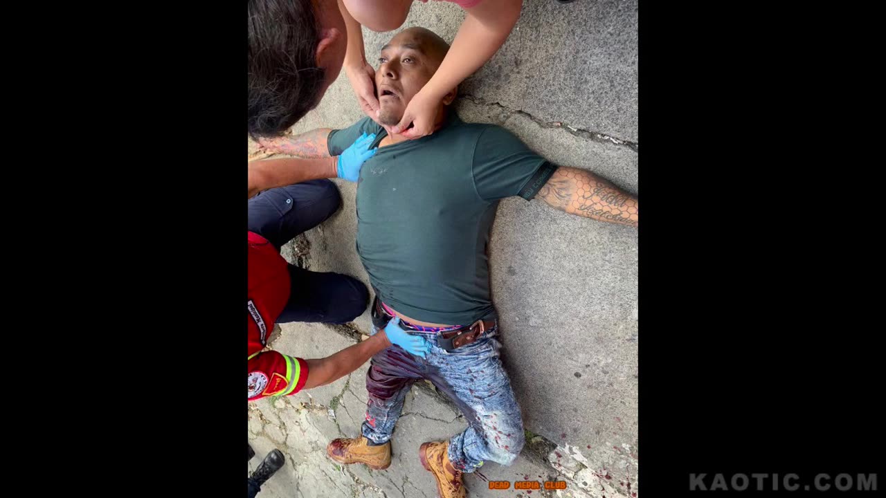 Unsuspecting Cop Gets Shot
