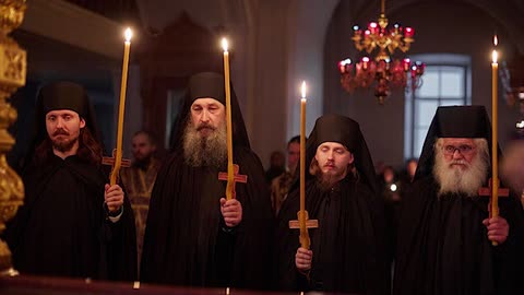 Russian Byzantine Orthodox Agni Parthene Αγνή Παρθένε Марие, Дево Чистая Valaam Monastery