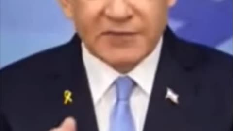 Netanyahu replies to Arrest Warrant from the Hague #netanyahu #hague