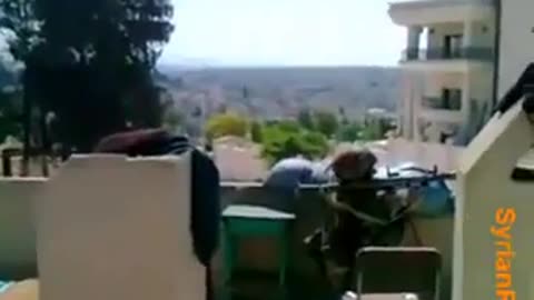 🔥💥 Syria Israel War | Early 2011 Syrian Army RPG Attack on Rebels | RCF